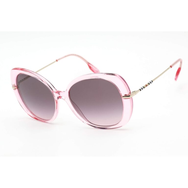 Burberry Women's Sunglasses - Pink Full Rim Butterfly Plastic Frame / 0BE4374 40245M