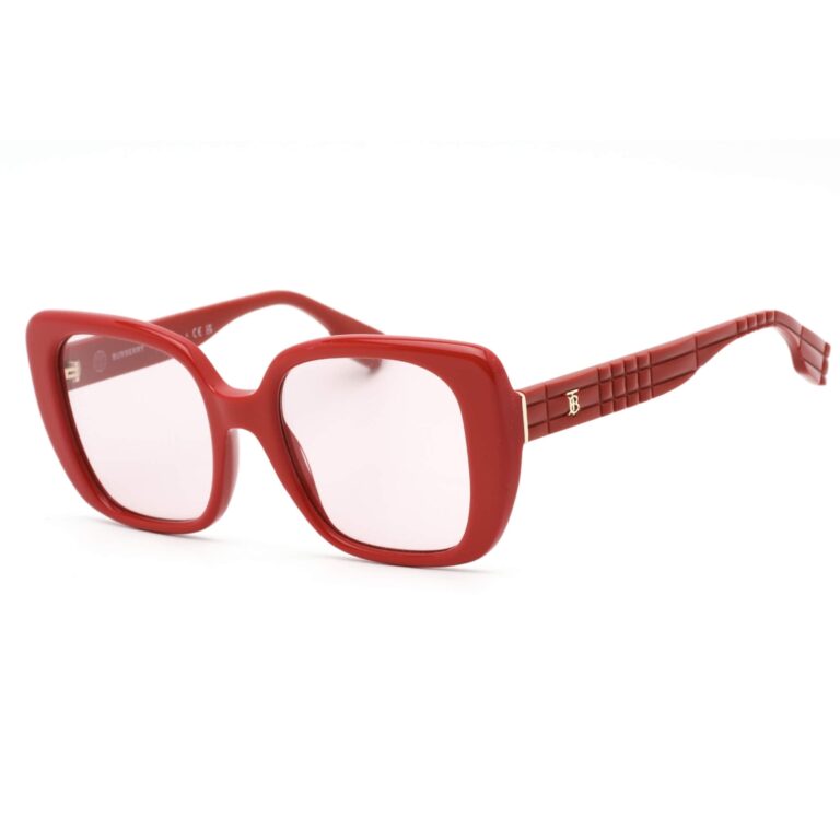 Burberry Women's Sunglasses - Red Square Plastic Frame Pink Lens / 0BE4371 4027/5